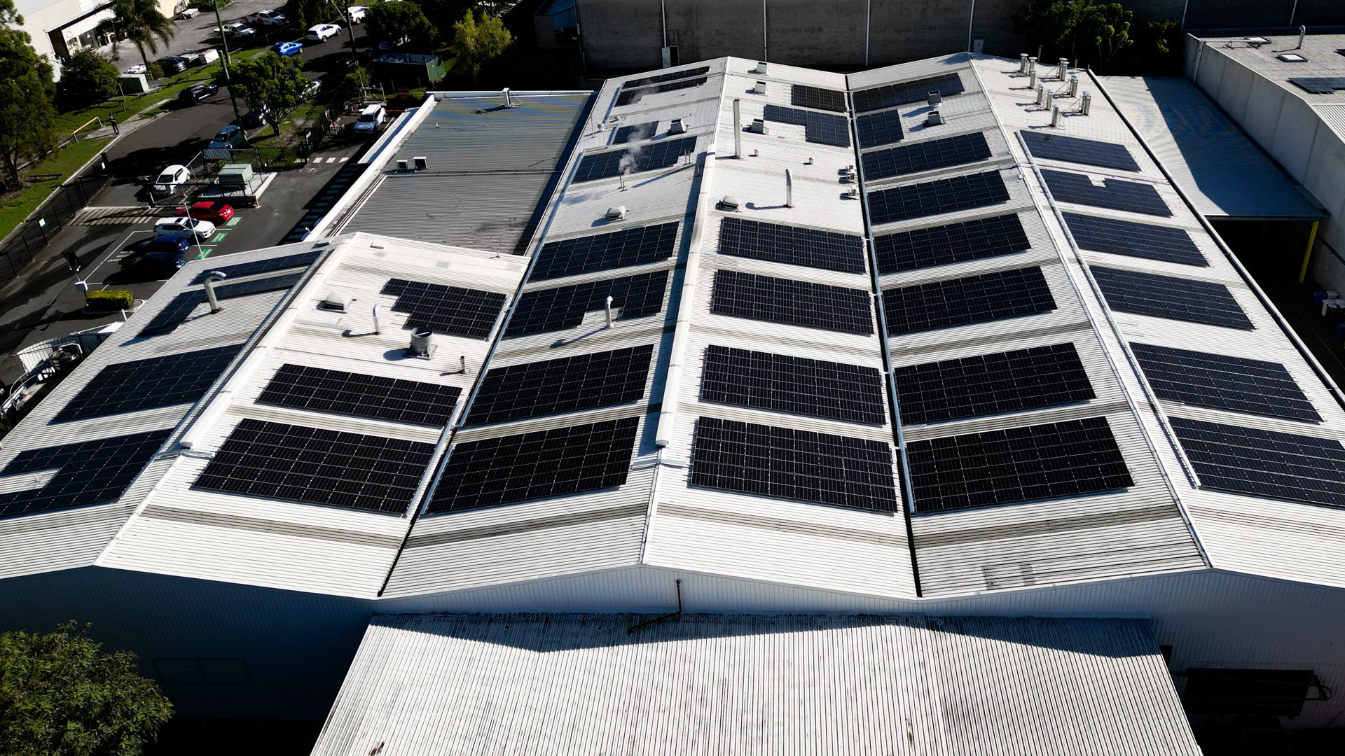 Alsco Uniforms solar installation at Salisbury, SA 