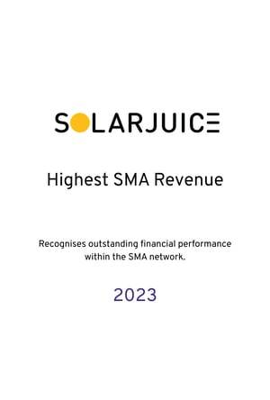 Highest SMA Revenue Award