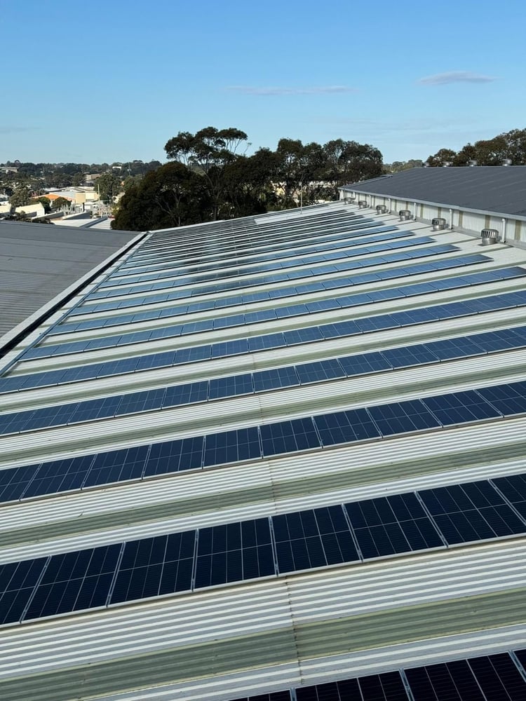 Rooftop Solar at Southern Steel Milperra