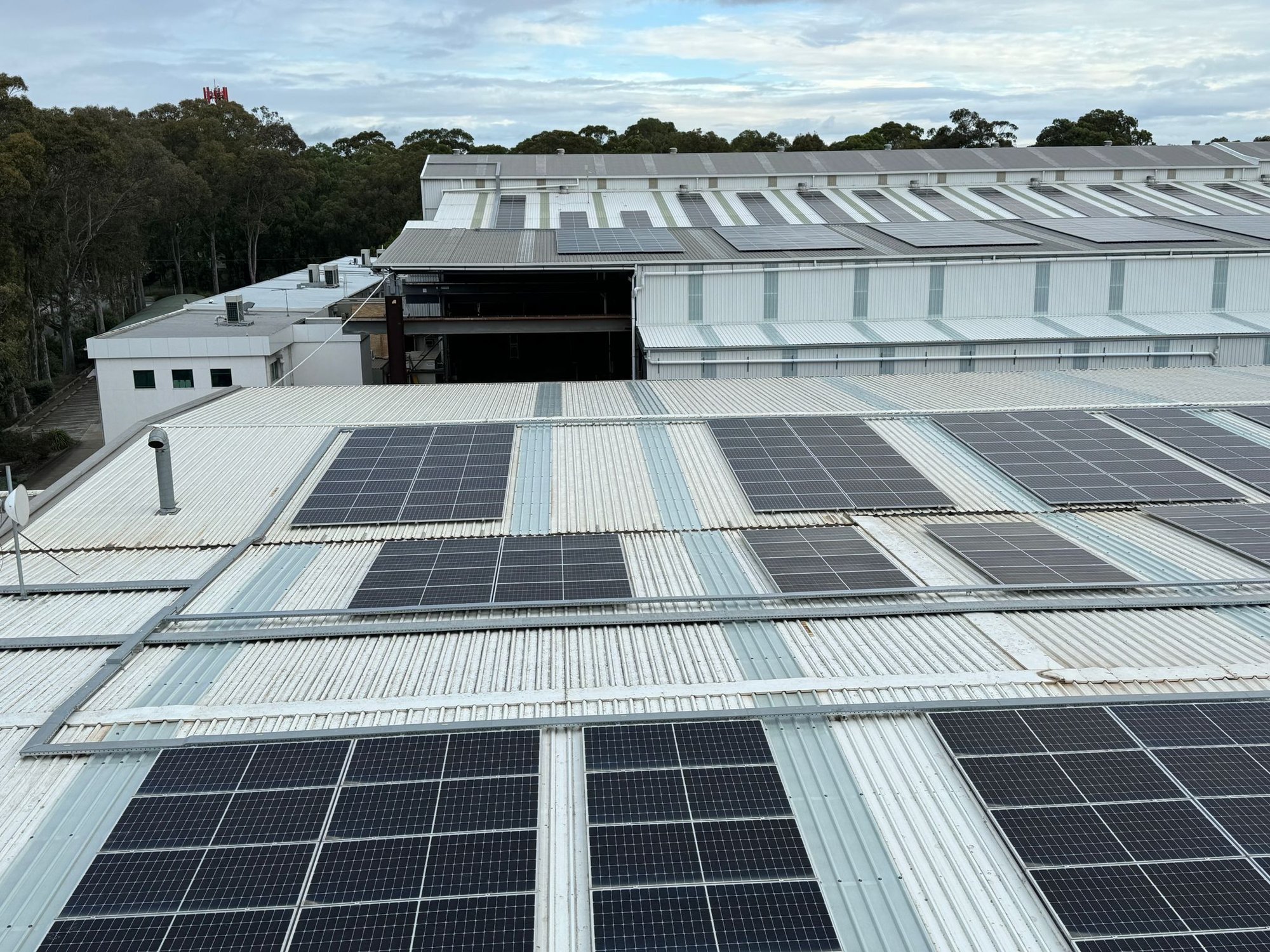 Rooftop Solar at Southern Steel Milperra