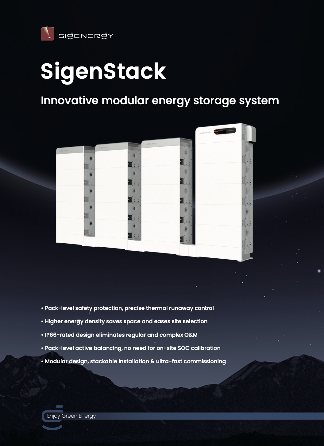 48 kWh Sigenergy SigenStack BAT 12.0 Storage System