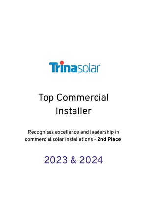 Top Commercial Installer Award