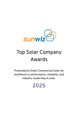 Top Solar Company Award