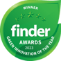Finder Awards 2023 Green Innovation of the Year Winner badge